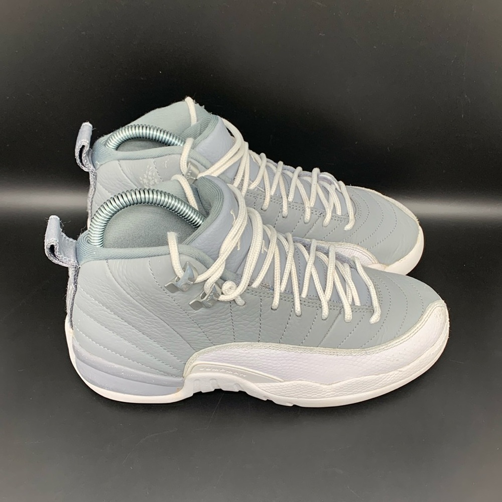 Jordan 12 Retro Stealth Basketball Shoes 153265-015 Youth Sz 4.5 Women's Sz 6